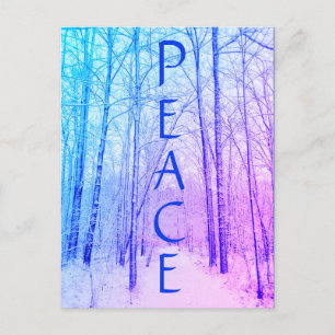 WINTER PEACE PAARS BRIEFKAART