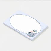 Winter Penguin Post-it Notes (Schuin)