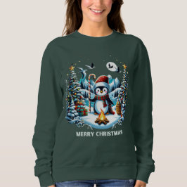 Winter Penguin Schattige Sweatshirt