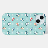 Winter Penguin Telefoonhoesje Case-Mate iPhone Case (Achterkant (horizontaal))