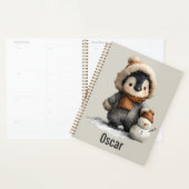 Winter Penguin with Snowman Design Planner (Display)