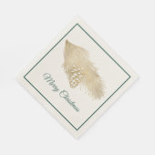 Winter Pine Holiday Servet (Hoek)