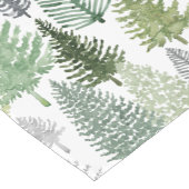 Winter Pine Trees Holiday Table Runner Korte Tafelloper (Hoek)