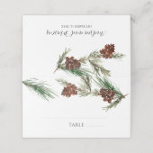 Winter Pinery Wedding (Buitenkant ongevouwen)