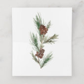 Winter Pinery Wedding (Binnenkant ongevouwen)