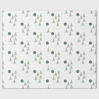 Winter Pines-cadeaupapier Cadeaupapier