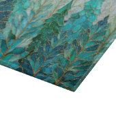 Winter Pines – Christmas Forest Snijplank (Hoek)