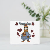 Winter Pinguïn Tshirts en geschenken (Staand voorkant)