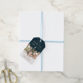 Winter Polar Beer Snowflake Baby shower Cadeaulabel (Met Touw)