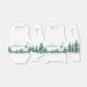 Winter Polar Beer Verjaardagsfeest Bedankdoosjes (Uitgevouwen)