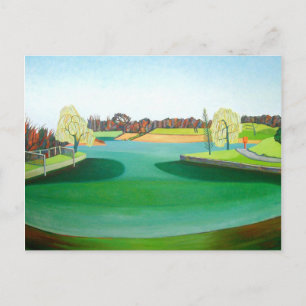 Winter Pond Briefkaart