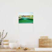 Winter Pond Poster (Keuken)