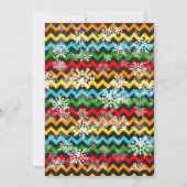 Winter Pool verjaardagsfeestje bash Kaart (Achterkant)