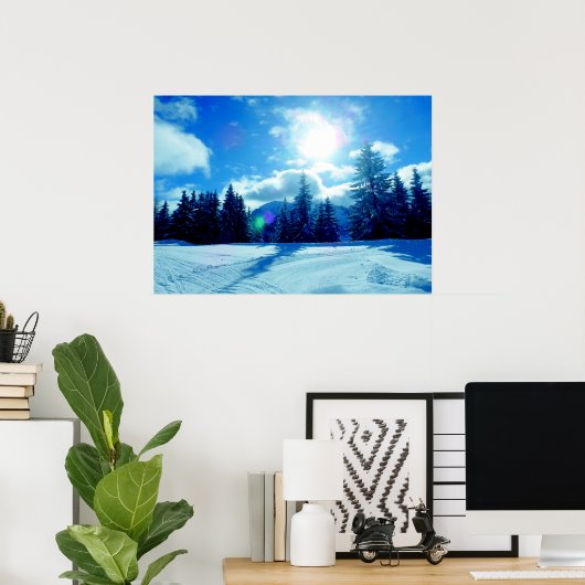 Winter Poster (Thuiskantoor)