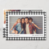 Winter Pset 3 Foto kerstmis Kaart (Voorkant / Achterkant)