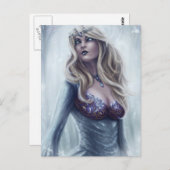 Winter Queen Briefkaart (Voorkant / Achterkant)