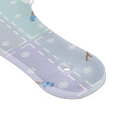 Winter Quilt glas snijplank (Hoek)