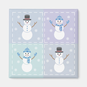 Winter Quilt Magnet Magneet