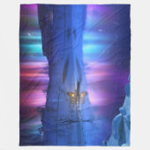 Winter Rainbow Fleece Deken (Voorkant)