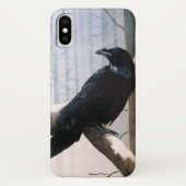 Winter Raven Forest Case-Mate iPhone Case (Achterkant)