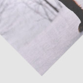 Winter Red Fox Tissuepapier (Detail)