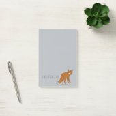 Winter Red Foxes Pattern Post-it® Notes (Kantoor)