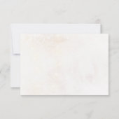 Winter Red Pinecone Mariage Merci Cartes (Dos)