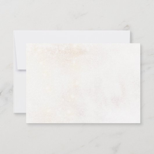 Winter Red Pinecone Mariage Merci Cartes (Dos)