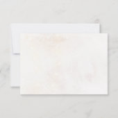 Winter Red Pinecone Wedding Dank u kaarten (Achterkant)