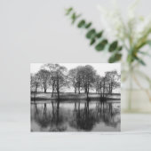 Winter Reflecties: Cheshire, Engeland Briefkaart (Staand voorkant)