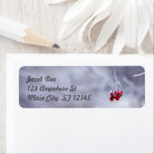 Winter retour adreslabels etiket (Insitu)