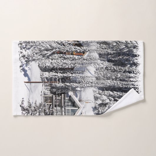 Winter Retreat (Serviette à main)