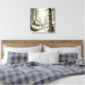 Winter Retreat Canvas Art (Insitu (Slaapkamer))