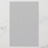 Winter Road - Aangepast kerstschrijfpapier Briefpapier (Achterkant)