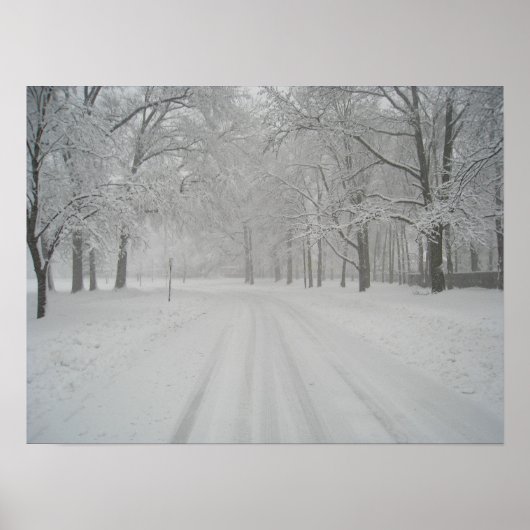 Winter Road Poster (Voorkant)
