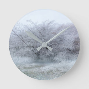 Winter Ronde Klok