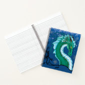 Winter Roos Dragon Notitieboek (Binnen)