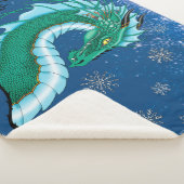 Winter Roos Dragon Sherpa Deken (3/4)