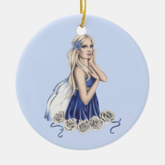 Winter Roos Fairy Ornament