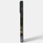 Winter Rottweiler Caravan Kerstavontuur Case-Mate iPhone Case (Achterkant / Links)