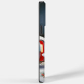 Winter Rottweiler Caravan Kerstavontuur Case-Mate iPhone Case (Achterkant / Rechts)