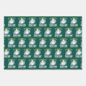 Winter Runner - Runner is Snow Much Fun Inpakpapier Vel (Voorkant)