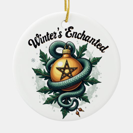 Winter’s Enchanted - Mystical Holiday Ornament (Voorkant)