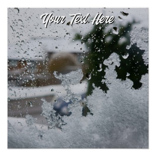 Winter’s Touch Glossy Poster Perfect Poster (Voorkant)