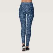 Winter Sacred Geometry Pattern Leggings (Achterkant)