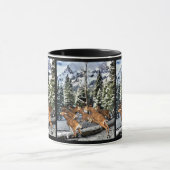 Winter Sason Rocky Mountain Mule Deer Mok (Midden)