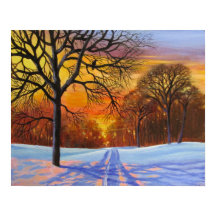 Winter Scape/Poster