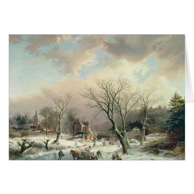 Winter Scene (Voorkant Horizontaal)