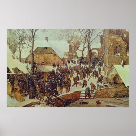 Winter Scene, 16e eeuw Poster (Voorkant)