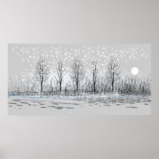Winter Scene 1 Poster